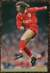 Patrik BERGER. Коллекция MERLIN Ливерпуль 1997-1998. Фотокарточки.