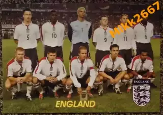 Сборная команда ENGLAND / АНГЛИЯ, В мире ФУТБОЛА- 345