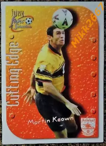 Martin KEOWN. Коллекция FUTERA Arsenal Fans' Selection 1999