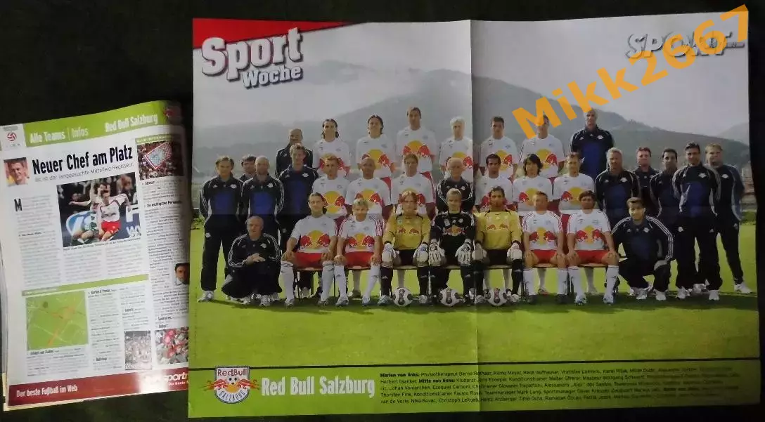 ФУТБОЛ. Bundesliga Journal. 2007/ Чемпионат Австрии по футболу, сезон 2007-2008 3