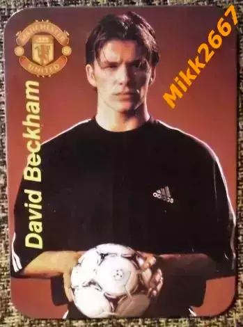 Календарик David Beckham / Football Stars 2000