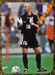 Календарик Fabien Barthez / Football Stars 2000