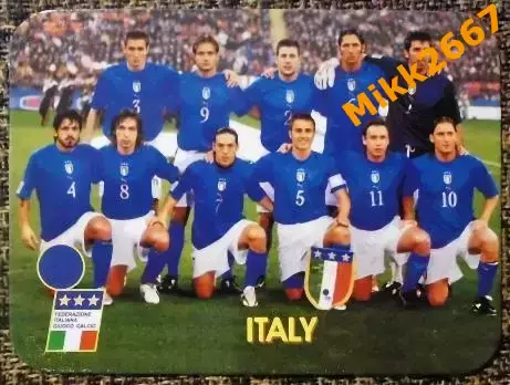Календарик ITALY / сборная команда ИТАЛИЯ / В мире футбола 2006