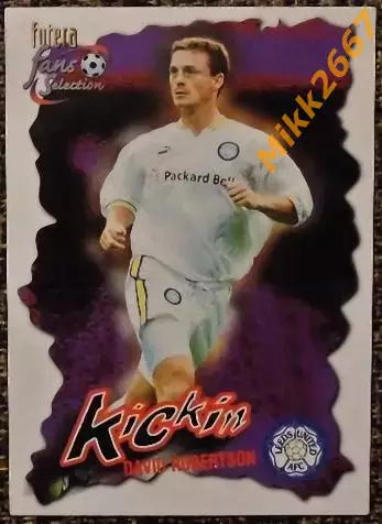 David ROBERTSON. Коллекция FUTERA Leeds United Fans' Selection 1999