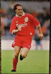 Jason McAteer. Коллекция MERLIN Ливерпуль 1997-1998. Фотокарточки.