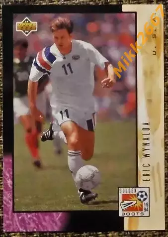 Eric WYNALDA. Коллекция Upper Deck Чемпионат Мира США 1994