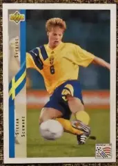 Stefan SCHWARZ. Коллекция Upper Deck Чемпионат Мира США 1994