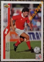 Stephane CHAPUISAT. Коллекция Upper Deck Чемпионат Мира США 1994