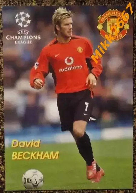 David BECKHAM / Дэвид БЕКХЭМ,В мире ФУТБОЛА- 205