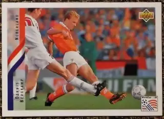 Dennis BERGKAMP. Коллекция Upper DeckЧемпионат Мира США 1994
