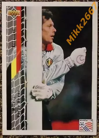 Michel PREUD'HOMME. Коллекция Upper DeckЧемпионат Мира США 1994