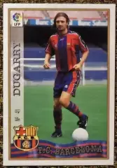 Christophe DUGARRY. Коллекция MUNDICROMO Испанская Лига 1997-1998