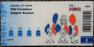 ТАУ Керамика (Испания) - Жальгирис Каунас (Литва). Евролига, сезон 2007-2008