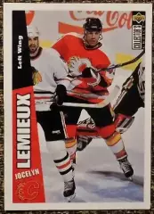 Jocelyn LEMIEUX. Коллекция Collector's Choice NHL 1996-1997