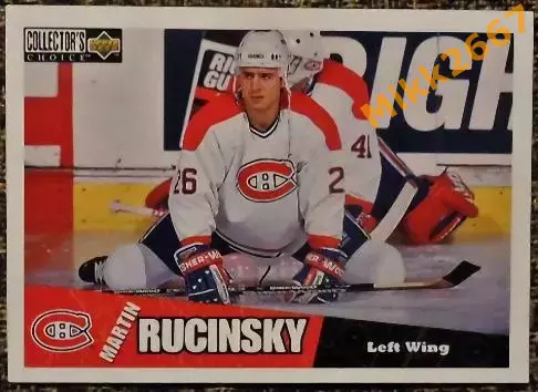 Martin RUCINSKY. Коллекция Collector's Choice NHL 1996-1997