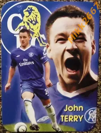 Календарик John TERRY / В мире футбола 2006