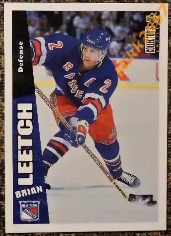 Brian LEETCH. Коллекция Collector's Choice NHL 1996-1997