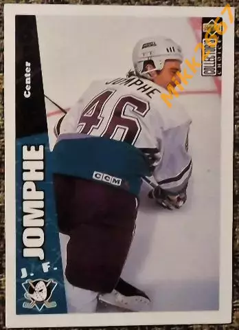 J.F. JOMPHE. Коллекция Collector's Choice NHL 1996-1997
