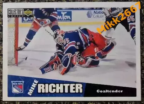 Mike RICHTER. Коллекция Collector's Choice NHL 1996-1997