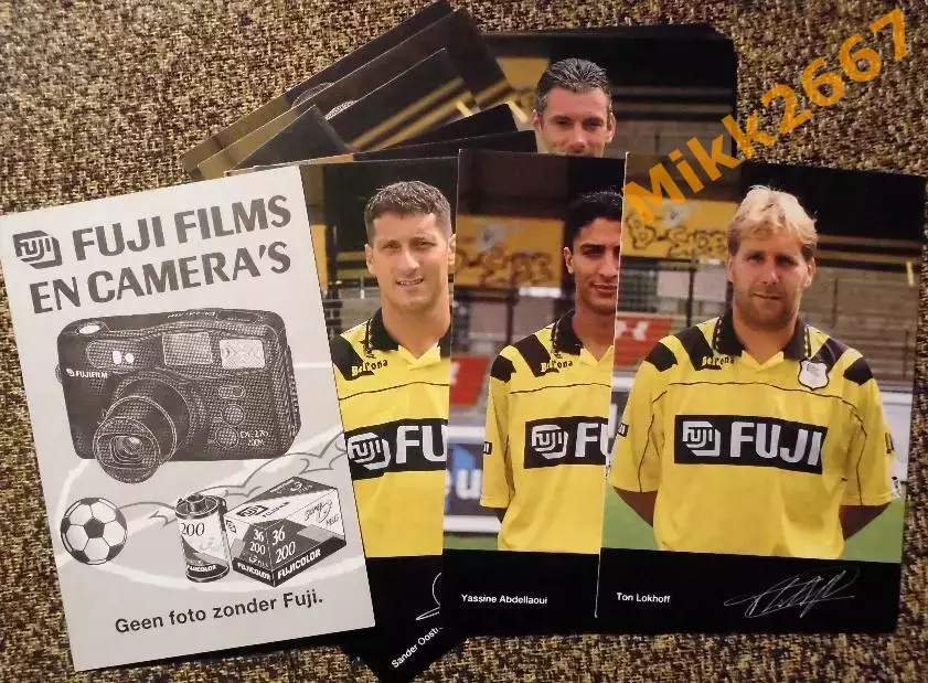 NAC Breda (Netherlands) - Комплект из 22 открыток. Сезон 1995-1996(?) 1