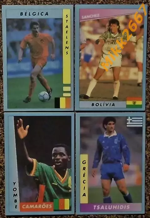 Карточки по коллекции COPA 94 / MULTI Editora / Бразилия