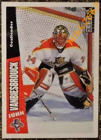 John VANBIESBROUCK. Коллекция Collector's Choice NHL 1996-1997