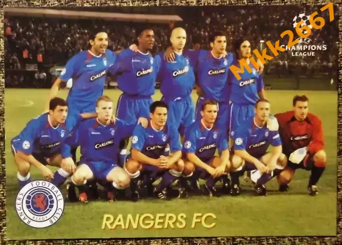 RANGERS FC / Глазго Рейнджерс,В мире ФУТБОЛА- 363