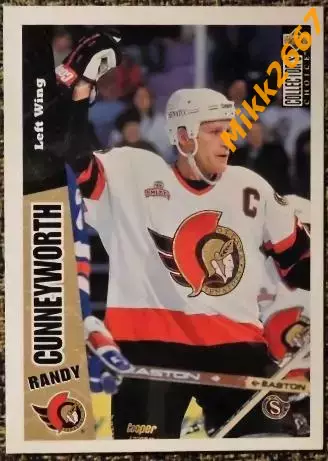 Randy CUNNEYWORTH. Коллекция Collector's Choice NHL 1996-1997