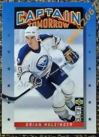 Brian HOLZINGER. Коллекция Collector's Choice NHL 1996-1997