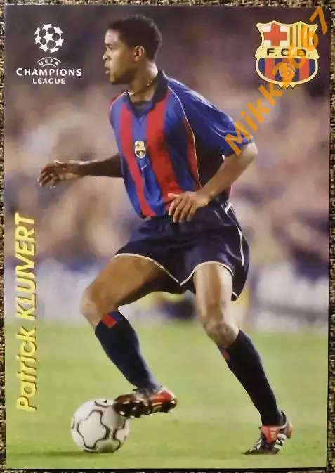 Patrick KLUVERT / Патрик КЛЮВЕРТ, В мире ФУТБОЛА- 199