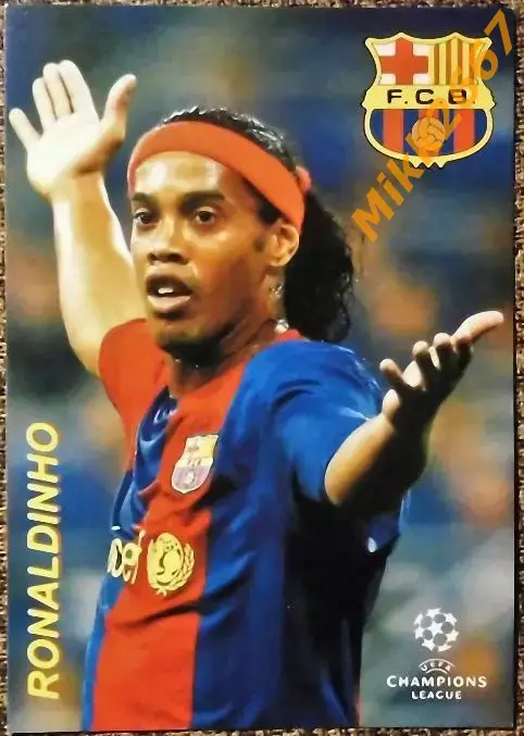 RONALDINHO / РОНАЛДИНЬЮ Гаушу, В мире ФУТБОЛА- 43 Эф