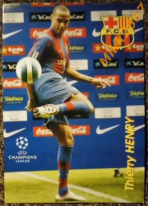 Thierry HENRY / Тьерри АНРИ, В мире ФУТБОЛА- 1000