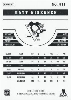 2013-14 Score Matt Niskanen 1