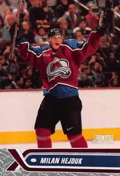 2000-01 Stadium Club Milan Hejduk