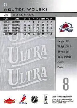 2009-10 Ultra Wojtek Wolski 1