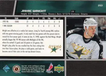 1998-99 Upper Deck Jamie Wright 1