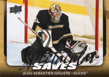 2008-09 Upper Deck - Spectacular Saves Jean-Sebastien Giguere