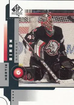 2001-02 SP Authentic Martin Biron