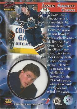 1997-98 Pacific Invincible Jason Arnott 1