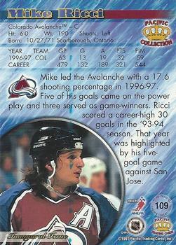 1997-98 Pacific Crown Mike Ricci 1