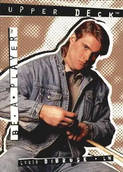 1994-95 Upper Deck Be a Player Louie DeBrusk