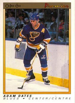 1990-91 O-Pee-Chee Premier Adam Oates