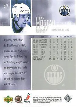 2003-04 Upper Deck Ethan Moreau 1