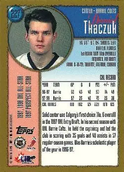 1998-99 Topps Daniel Tkaczuk 1