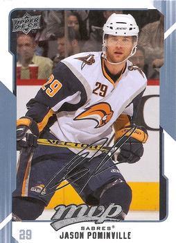 2008-09 Upper Deck MVP Jason Pominville