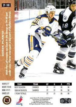 1994-95 Upper Deck - SP Derek Plante 1