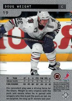 2000-01 Upper Deck Ice Doug Weight 1