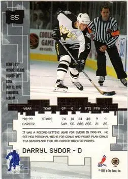 1999-00 Be a Player Millennium Darryl Sydor 1