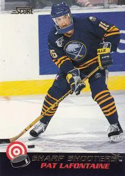 1992-93 Score - Sharp Shooters Pat LaFontaine
