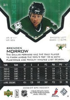 2006-07 SPx Brenden Morrow 1